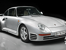 Для очистки уникального Porsche 959 используют лед