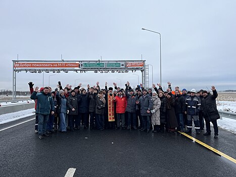 Куряне на год раньше срока построили Пулковскую развязку на трассе «Нева»