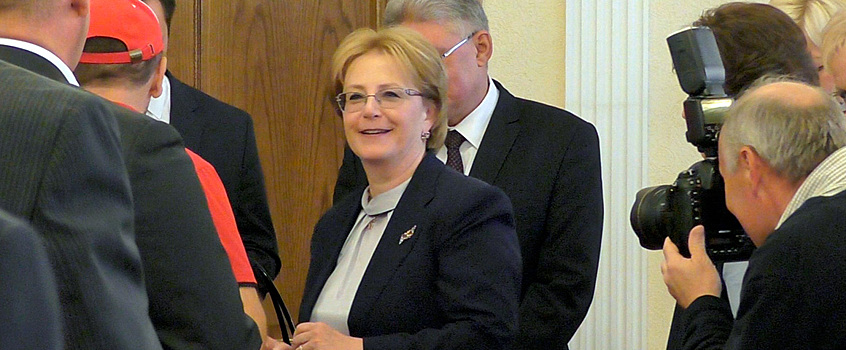 Министр здравоохранения России Вероника Скворцова впервые проведет прямую линию 13 сентября