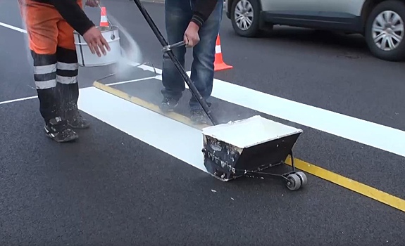 В Курской области восстановят дорожную разметку по гарантии