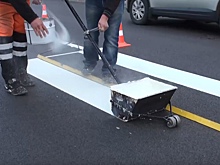 В Курской области восстановят дорожную разметку по гарантии