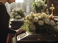 Все несут полевые цветы: в Москве прощаются с оператором Сергеем Политиком, которого зарезали у дома