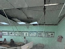 В Ростовской области в классе школы обрушился потолок