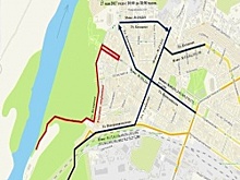 В Уфе на 6 часов перекроют движение на трёх улицах