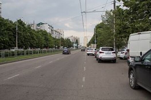 На улице Тюляева в Краснодаре 10 августа появится выделенная полоса