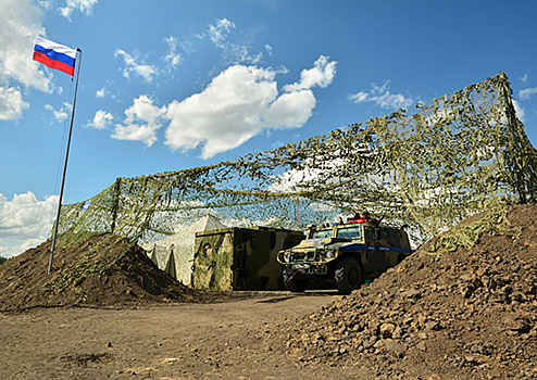 Специальное учение военной полиции ЦВО прошло в Новосибирской области