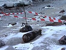 Авиабомбу, найденную на берегу в Янтарном, убрали с пляжа