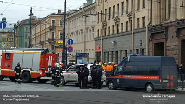 Новости Петербурга о причинах взрыва в метро сообщит СК