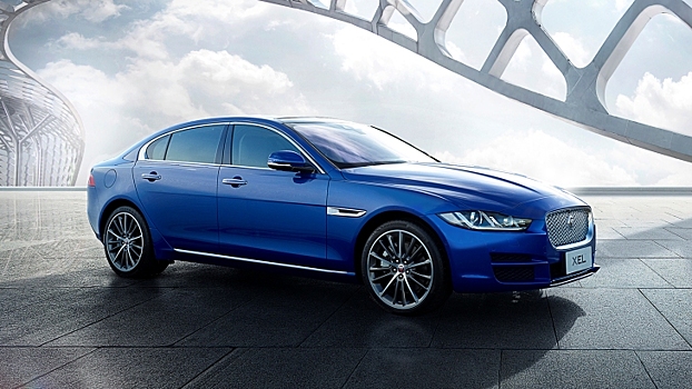 Компания Jaguar показала удлинённый седан XEL