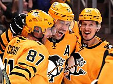 Питтсбург — Сент-Луис — 6:3 — видео, голы, обзор игры регулярного сезона НХЛ, 1700 очков Кросби, Малкин лучший бомбардир