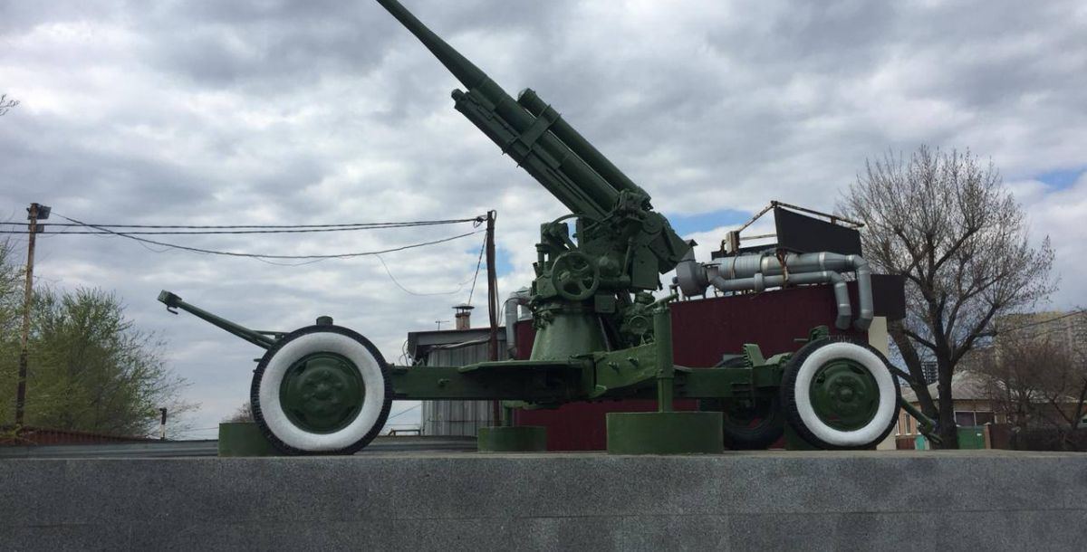 Зенитное орудие с памятника «Зенитчикам неба» проедет на ретро-поезде «Победа» по городам России