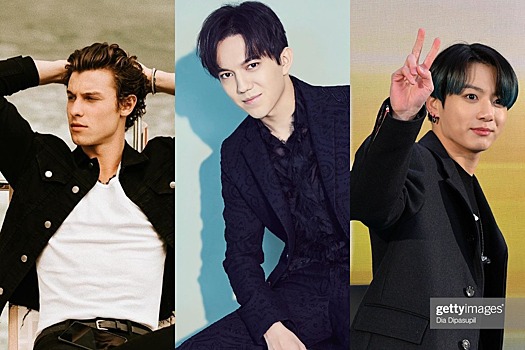 Димаш Кудайберген, Чонгук и Шон Мендес сразятся за звание «Самого красивого мужчины 2020 года»