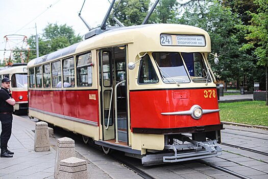 Исторические вагоны проедут по Москве в честь 125-летия трамвая
