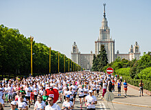 На Воробьевых горах прошел благотворительный марафон «Бегущие сердца»