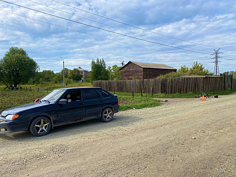 В Копейске неопытный водитель сбил подростка на велосипеде