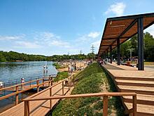 На пляже в левобережном парке купаться запрещено!- Роспотребнадзор