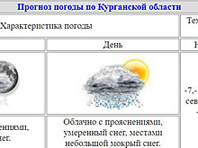 Курганскую область накроет мокрым снегом