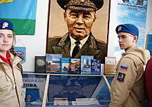 В одной из симферопольских школ открылся музей Боевой Славы Василия Маргелова