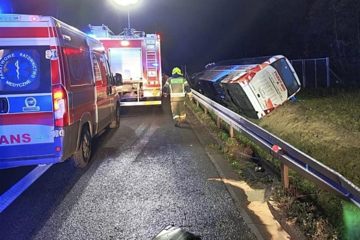 В МИД Беларуси сообщили о ДТП с белорусским автобусом в Польше
