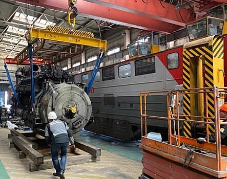 Группа РПМ осваивает  ремонт локомотивов