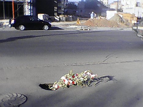 Асфальт на въезде в Оренбург продолжает разрушаться