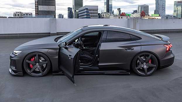 Спорткар Audi RS E-Tron GT получил грозный обвес Maxton