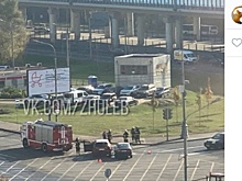 В ДТП на Привольной загорелся автомобиль