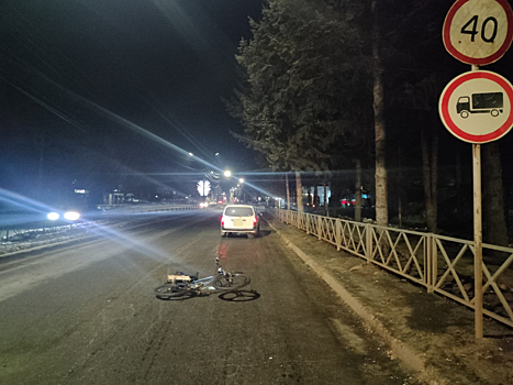Велосипедист попал под колеса иномарки в ЕАО
