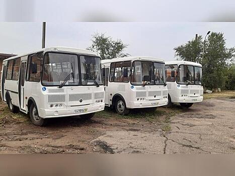 Забайкальский край получит сотни миллионов рублей на закупку новых автобусов