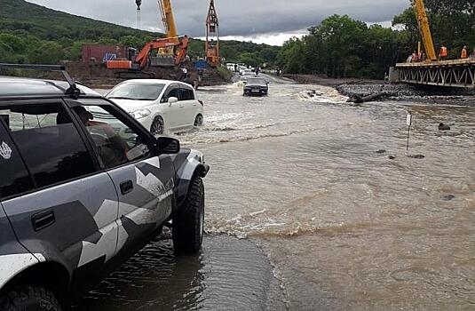 Синоптики сообщили, что прошедшие в Приморье дожди не вызвали новых подтоплений