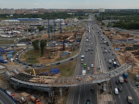 Реконструкцию еще четырех развязок на МКАД завершат в 2024 году