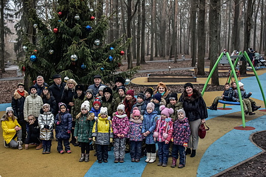 Новую детскую площадку открыли в Наро-Фоминске