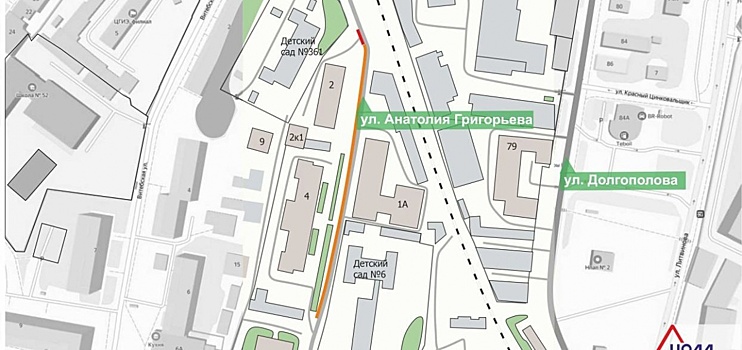 Парковку на улице Григорьева в Нижнем Новгороде ограничат с 10 марта