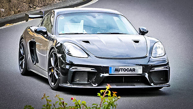 Появились шпионские фото экстремального Porsche Cayman