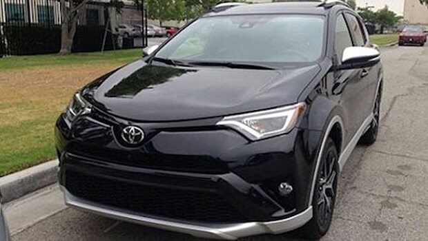 Обновленный Toyota RAV4 засветился в США