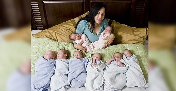 Медицинский подвиг: 34-летняя женщина родила восьмерняшек. Как сейчас выглядит мама и её дети спустя 11 лет