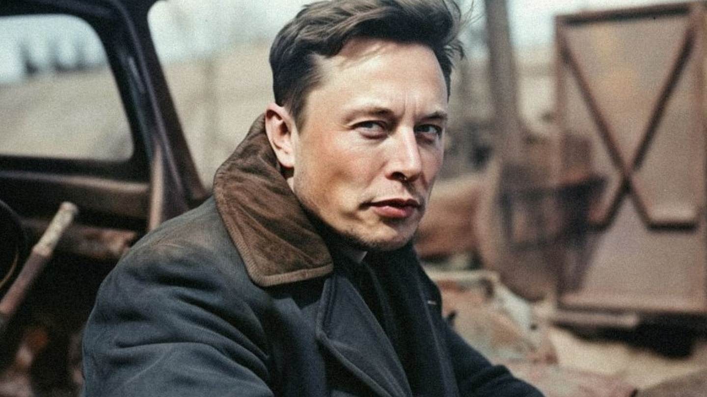 Tesla для пролетариата: нейросеть нарисовала Илона Маска времен СССР