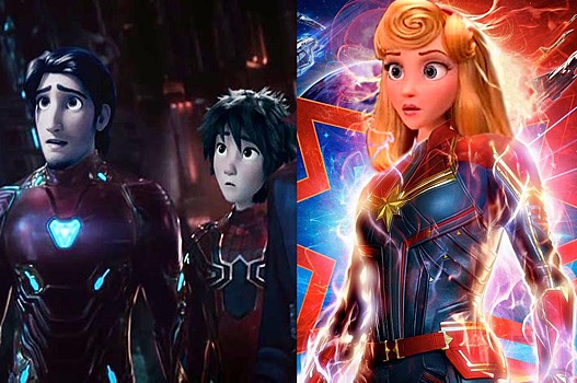 Героев Disney перенесли в другие хитовые вселенные