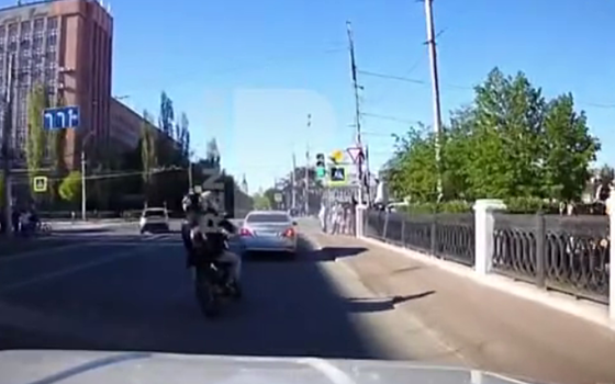 Рязанец пожаловался на безбашенных мотоциклистов