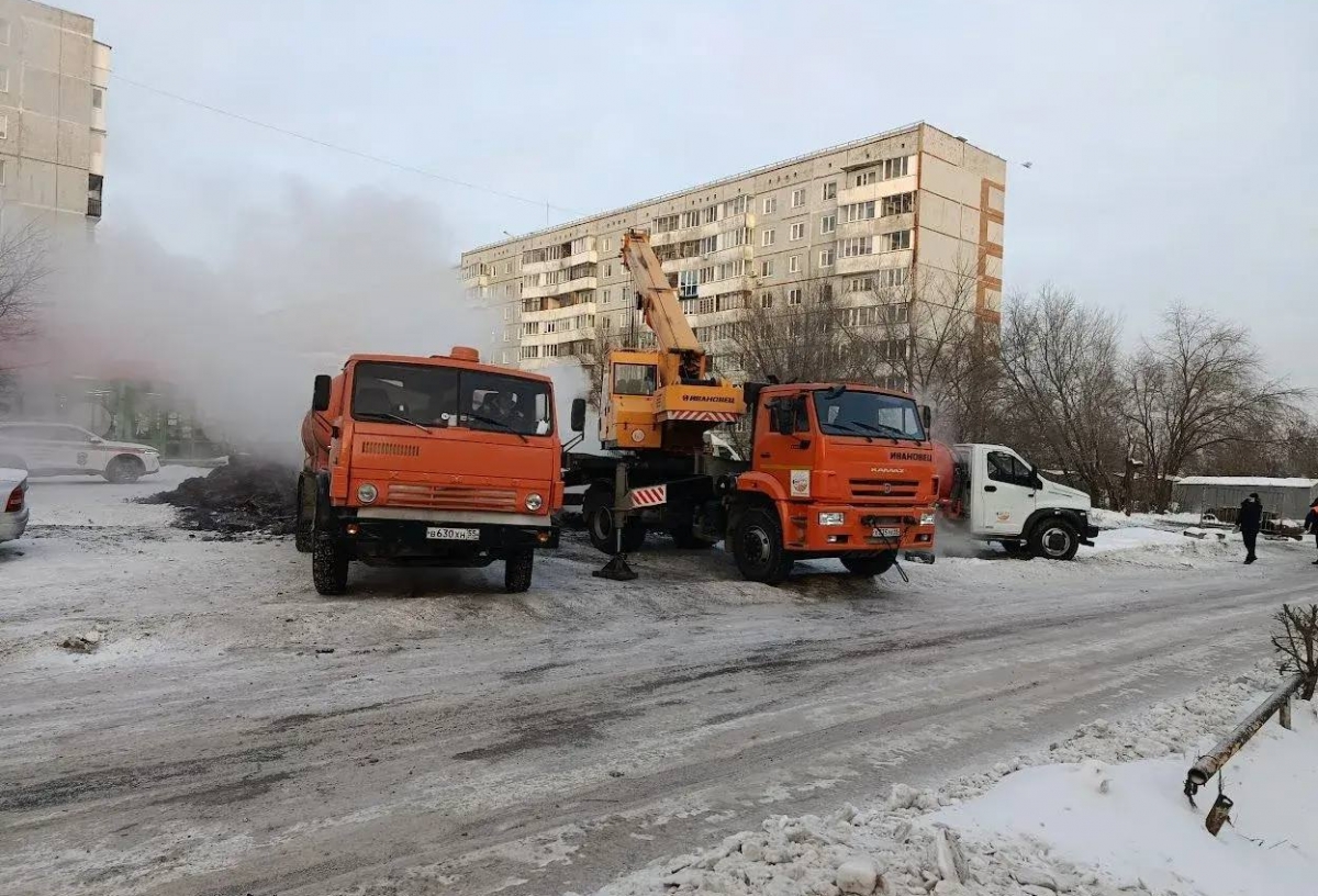Больше суток тепла и горячей воды: ситуация на Рокоссовского в Омске на данный час