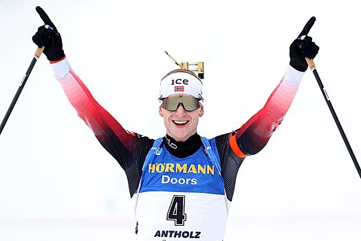 Йоханнес Бё выиграл масс-старт на этапе КМ в Рупольдинге, норвежцы заняли весь пьедестал