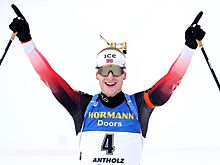 Йоханнес Бё выиграл масс-старт на этапе КМ в Рупольдинге, норвежцы заняли весь пьедестал
