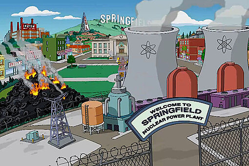 В тематическом парке Universal открылся город Спрингфилд из "Симпсонов"