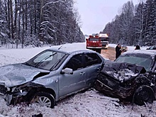 Шесть человек пострадали и один погиб в крупном ДТП в Удмуртии