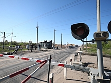 На севере Волгограда временно перекроют железнодорожный переезд