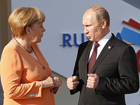 Путин и Меркель обсудили Донбасс