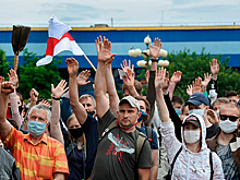 В Минске прошла массовая акция протеста из-за задержаний соперников Лукашенко