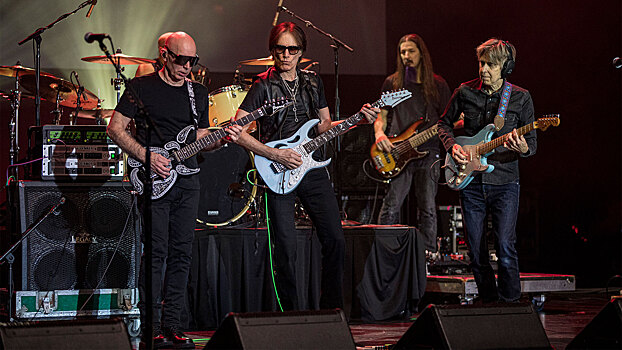 Проект G3 Джо Сатриани, Эрика Джонсона и Стива Вая выпустит альбом Reunion Live