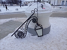Красивейший фонарь рухнул в центре Костромы после обращения к мэру