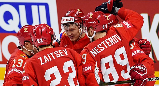 Сборная России по хоккею опустилась в рейтинге IIHF